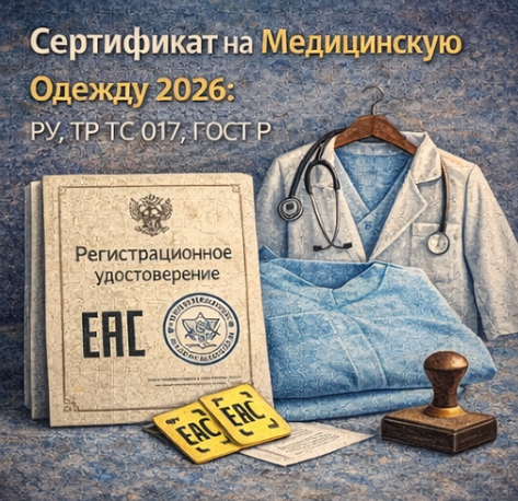 Сертификат на медицинскую одежду: РУ, ТР ТС 017 или ГОСТ Р — какой документ нужен