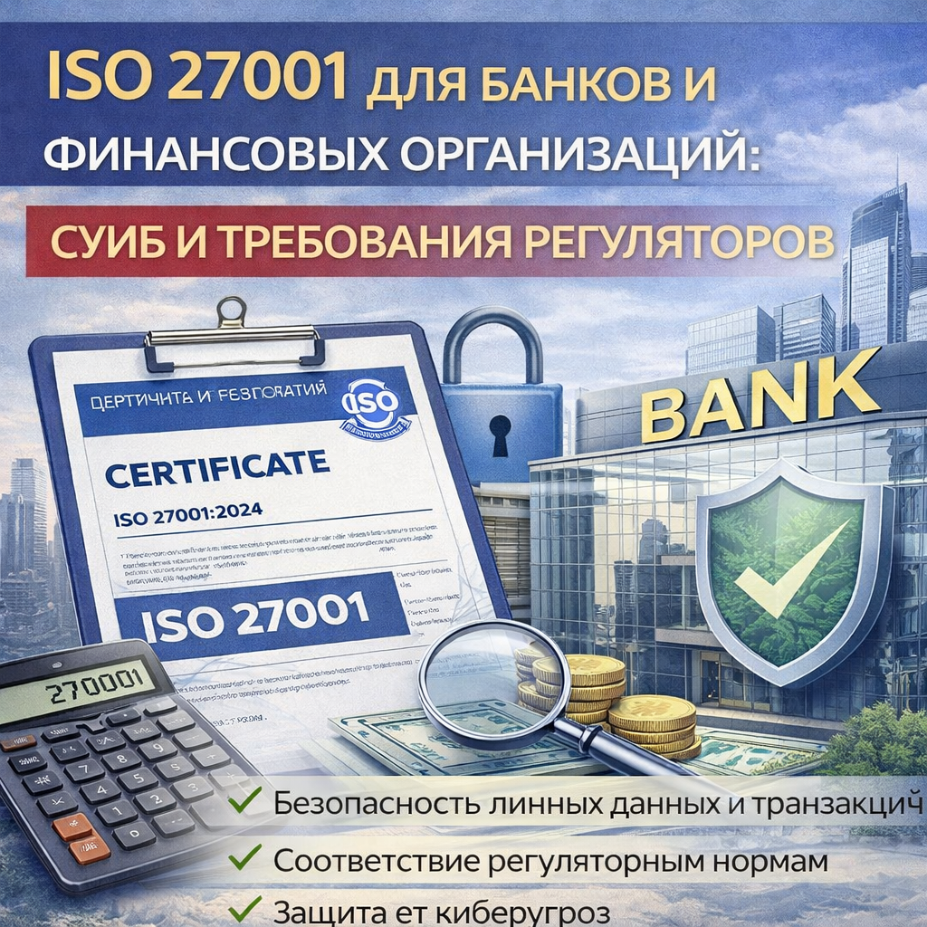 ISO 27001 для банков и финансовых организаций: СУИБ и требования регуляторов