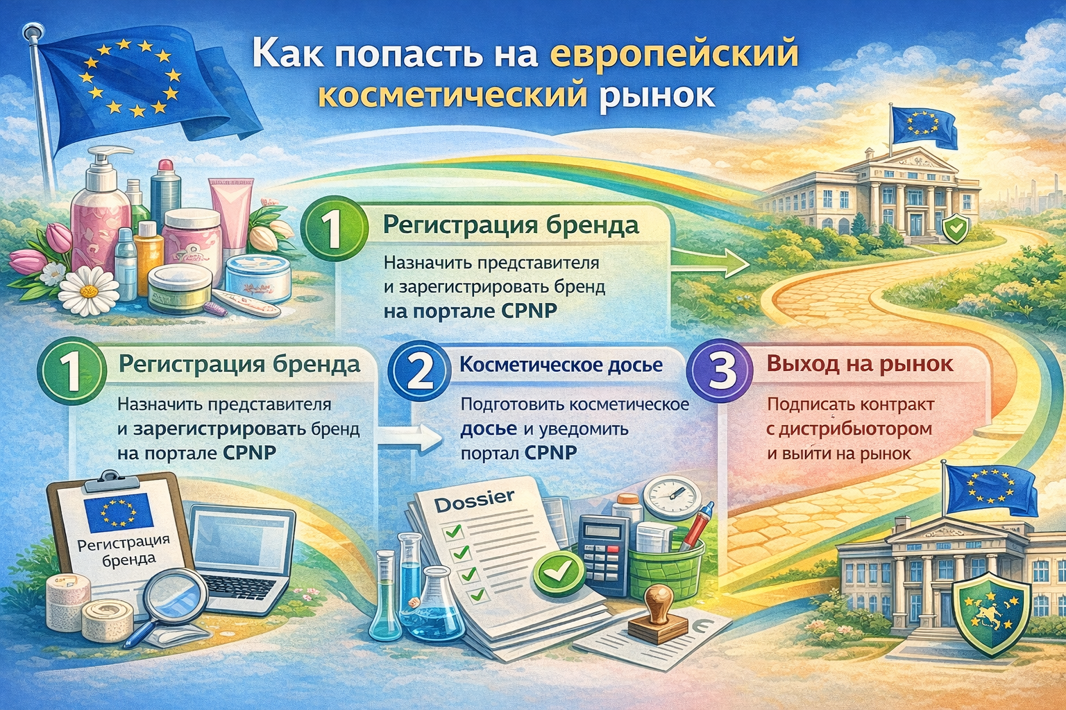 Как попасть на европейский косметический рынок — регистрация в CPNP и требования регламента ЕС