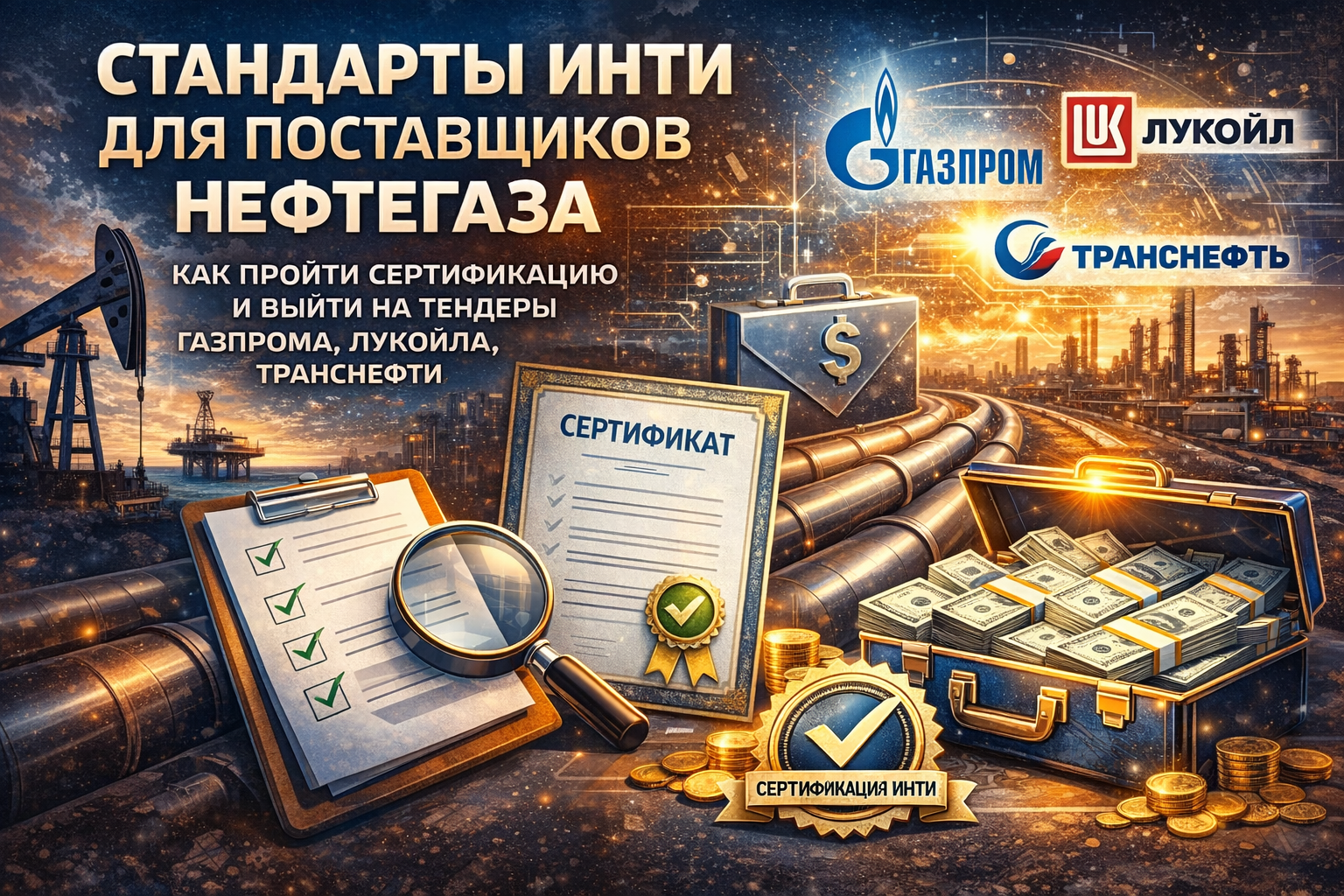 Стандарты ИНТИ 2026: Роснефть в учредителях, S.QS.7 гармонизирован с API Spec Q1