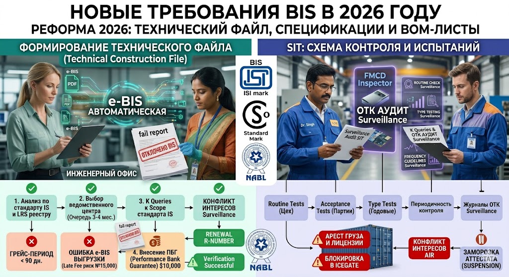 Новые требования BIS в 2026 году: глобальная реформа сертификации, цифровизация и жёсткий QCO-контроль импорта