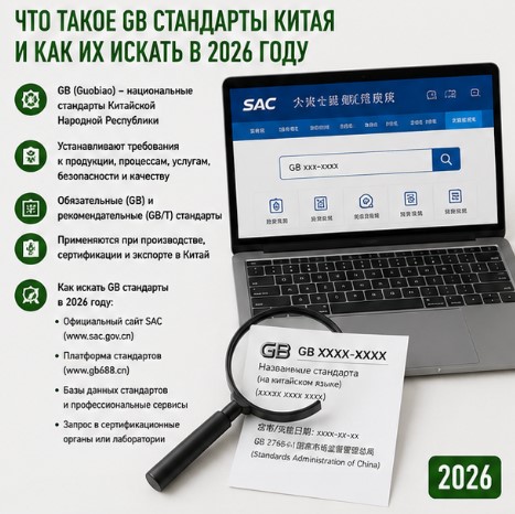 Что такое GB-стандарты Китая и как их искать в 2026 году