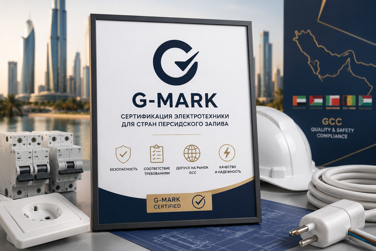 Знак соответствия G-Mark — сертификация электротехники для стран Персидского залива