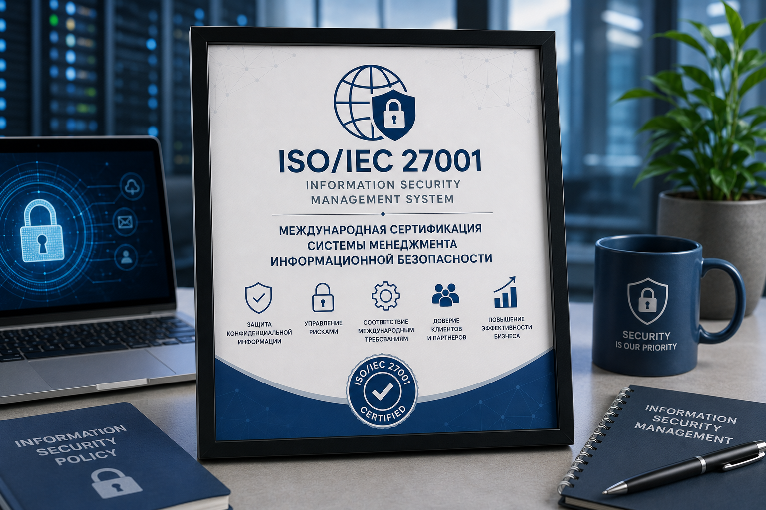 Международная сертификация ISO/IEC 27001