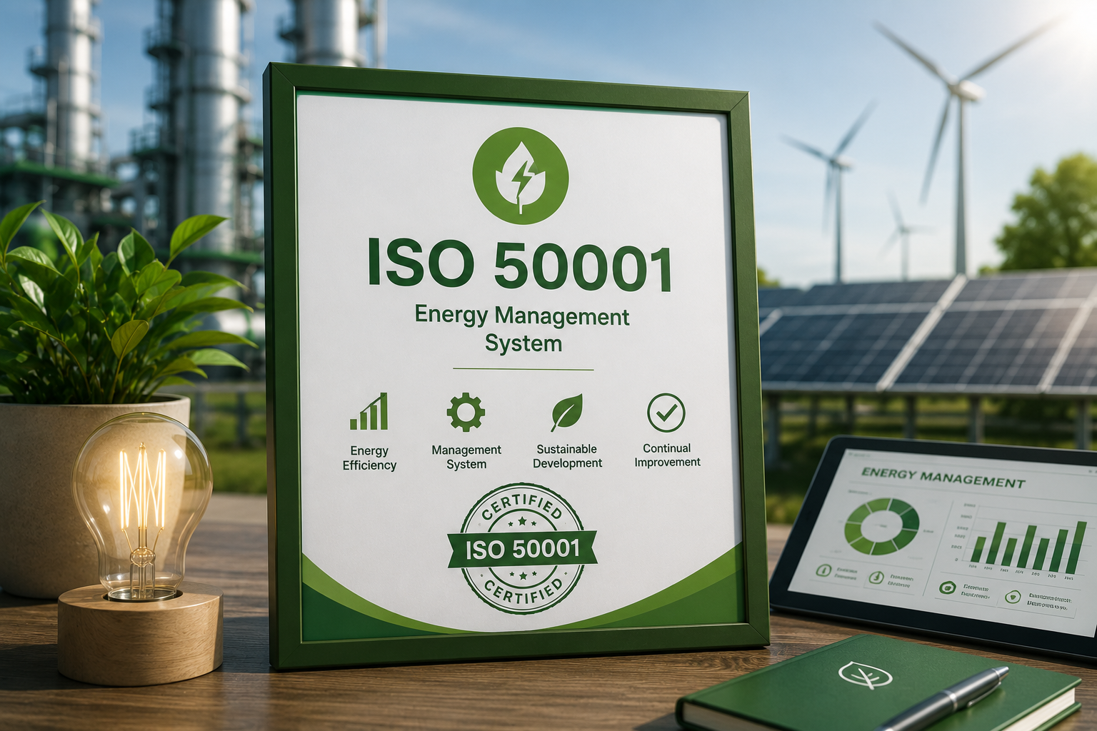 Международная сертификация ISO 50001 (энергоменеджмент)