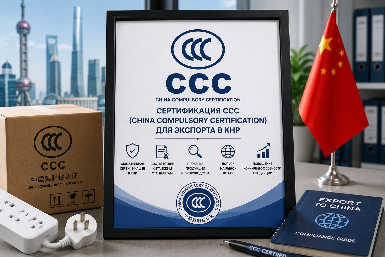 Сертификация CCC (China Compulsory Certification) для экспорта в КНР