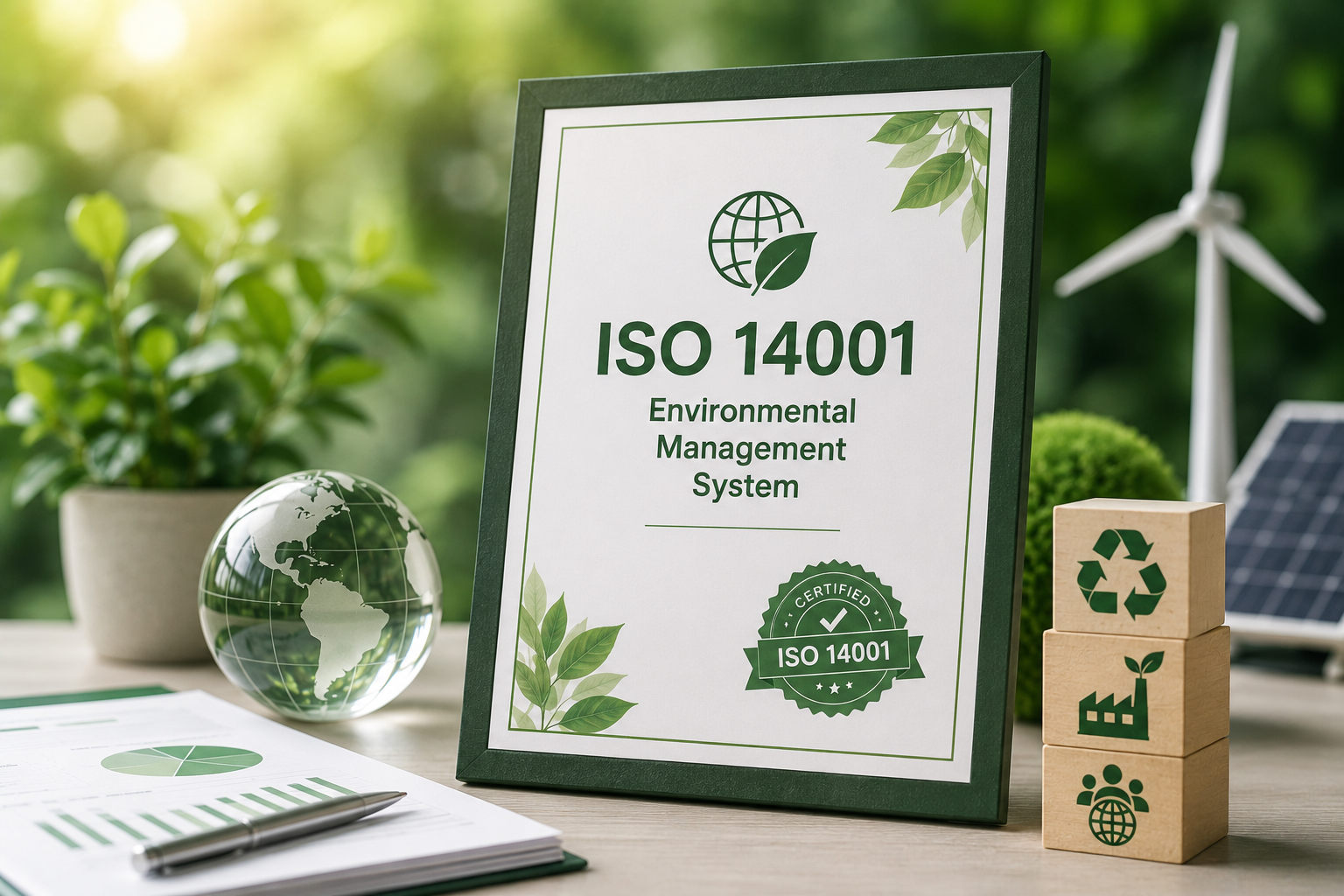 Международная сертификация ISO 14001 (система экологического менеджмента)