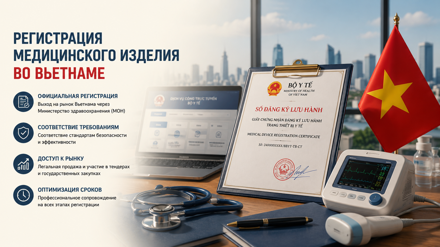 Регистрация медицинского изделия во Вьетнаме
