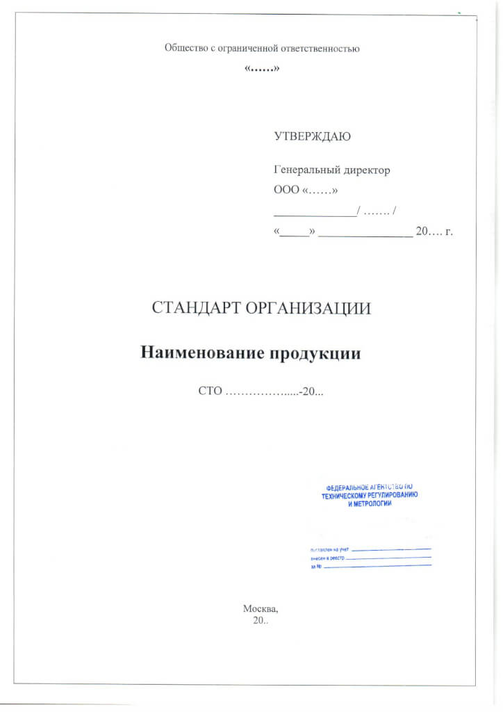 Экспертиза стандарта организации