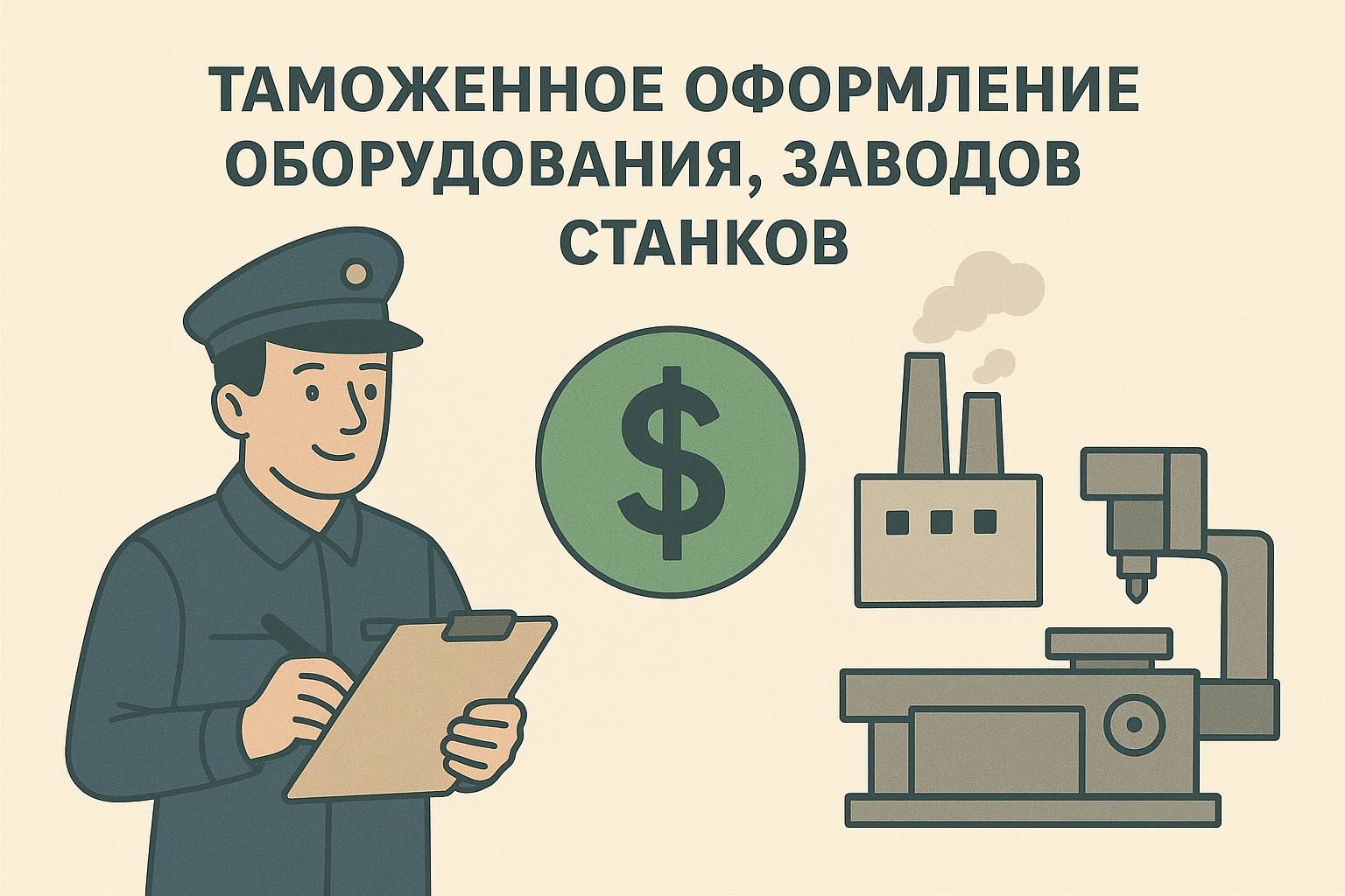 Стоимость таможенного оформления оборудования и заводов 2026 — цены растаможки