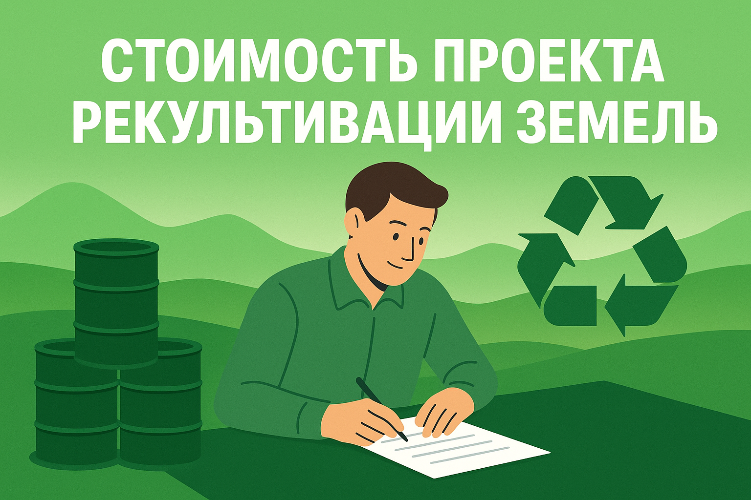 Стоимость проекта рекультивации земель в 2026 году: цены, смета, расчет