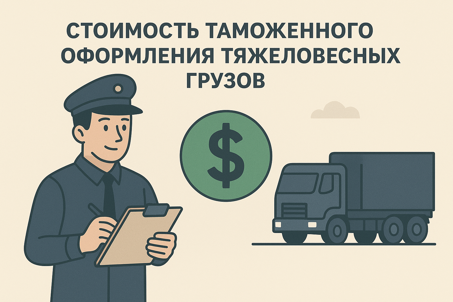 Стоимость таможенного оформления тяжеловесных грузов — цены и услуги