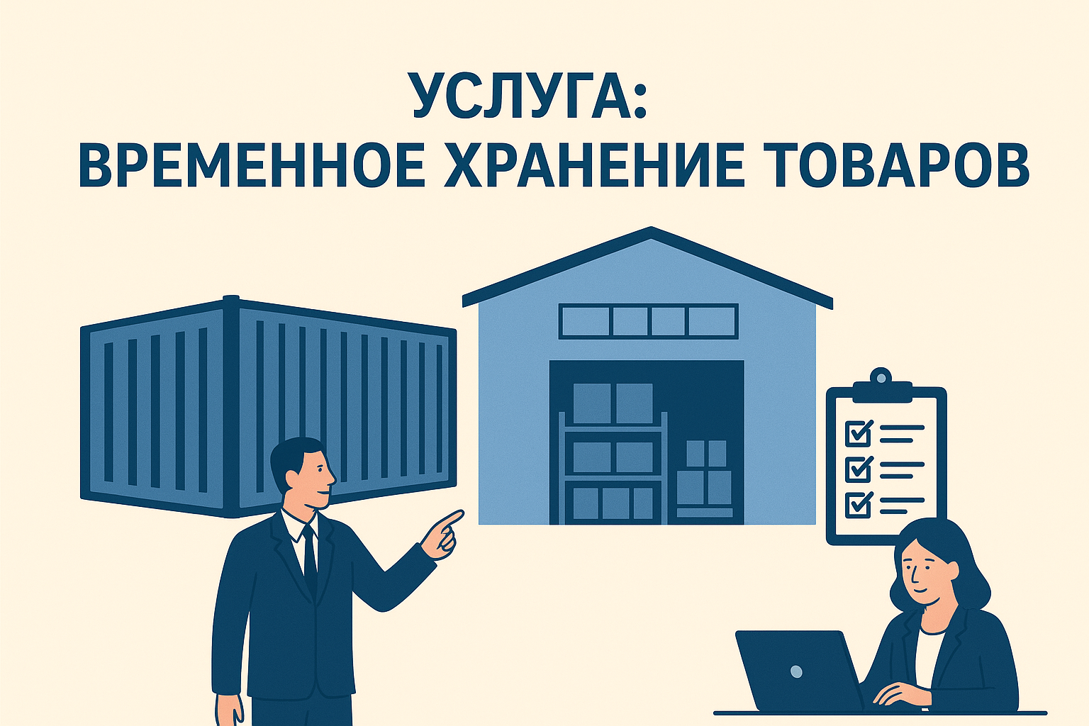 Услуги СВХ - склад временного хранения