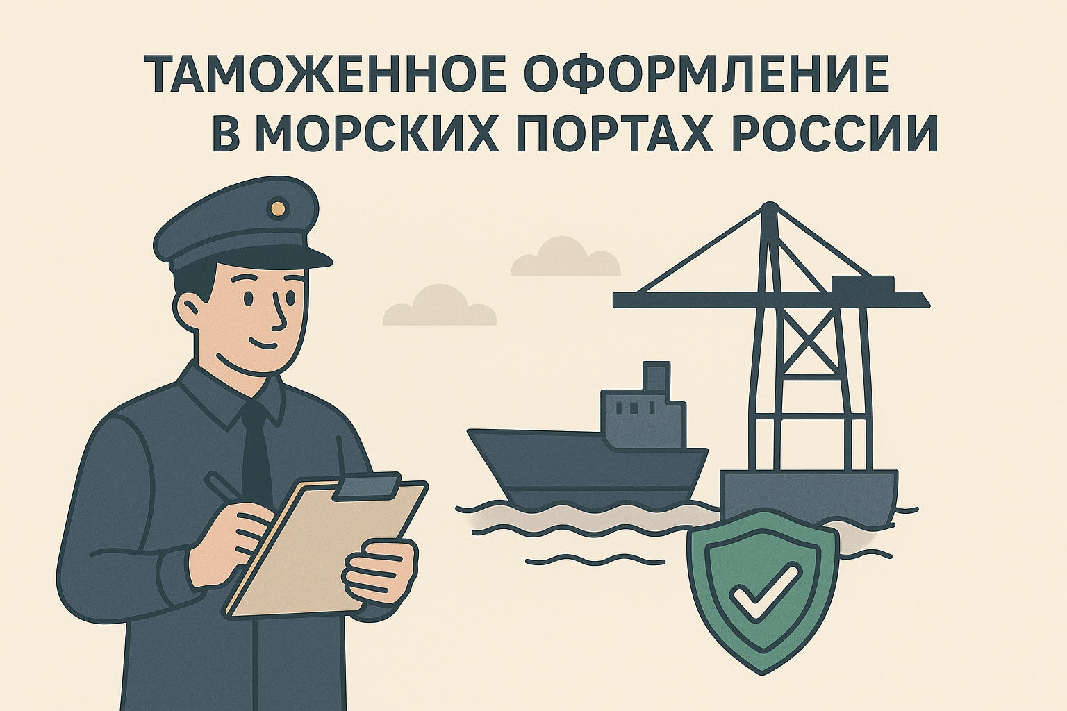 Таможенное оформление в морских портах России — растаможка грузов СВХ