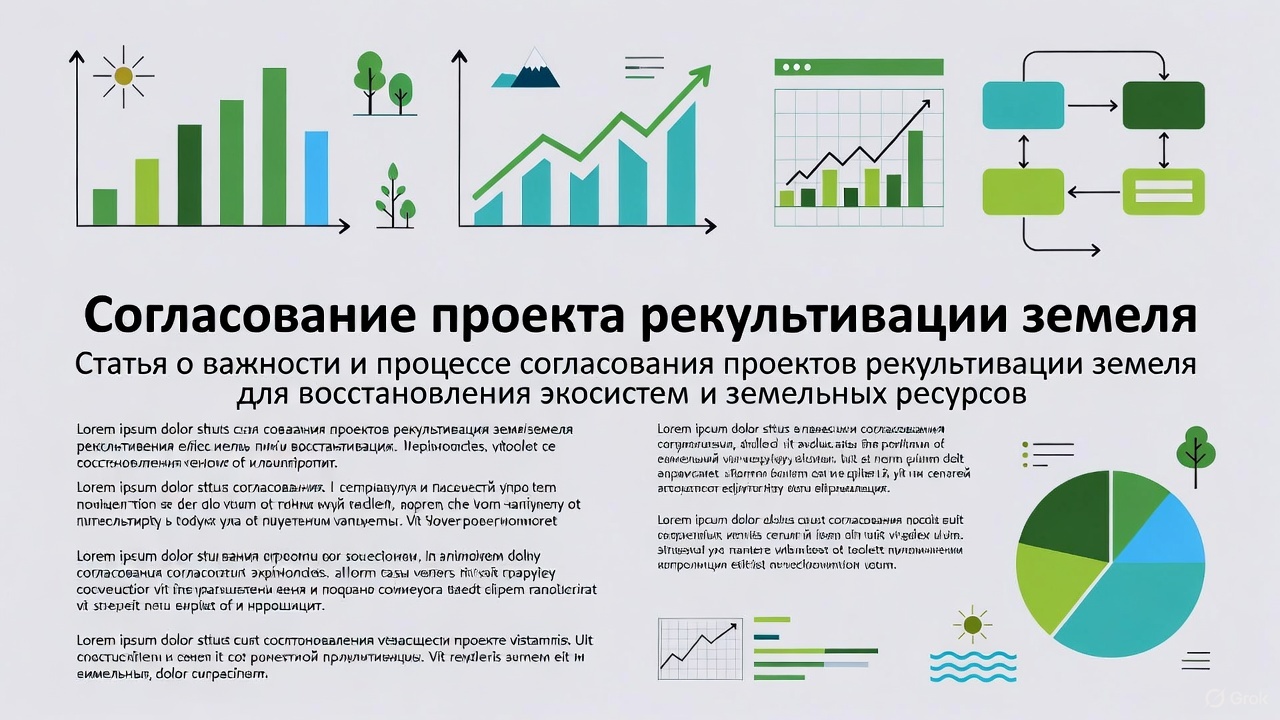 Согласование проекта рекультивации земель 2026: пошаговый порядок, сроки, документы | Практическое руководство