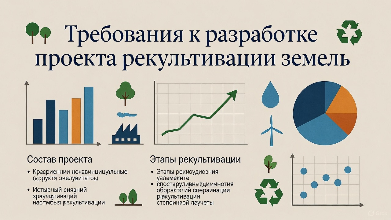 Требования к разработке проекта рекультивации земель 2026: нормативы, ГОСТы, инструкции | Полный гид
