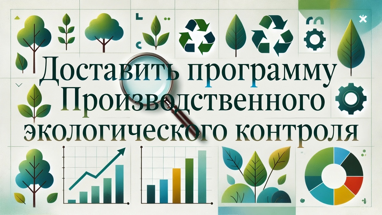 Составить программу производственного экологического контроля (ПЭК) в 2026 году