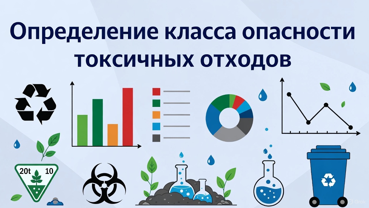 Определение класса опасности токсичных отходов в 2026 году: методы, расчет и паспортизация