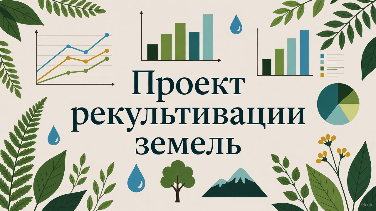 Проект рекультивации земель: услуги во всех регионах России под ключ