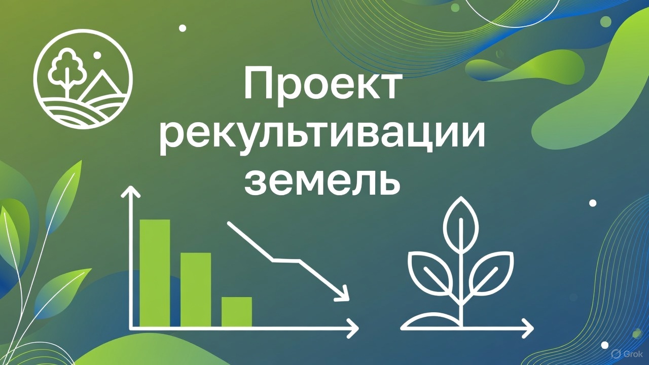Состав проекта рекультивации земель: структура, ТЗ, исходные данные 2026