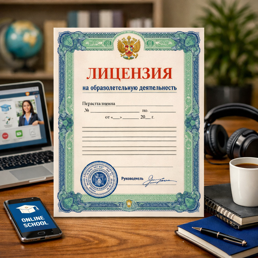 Лицензия на образовательную деятельность для онлайн-школы