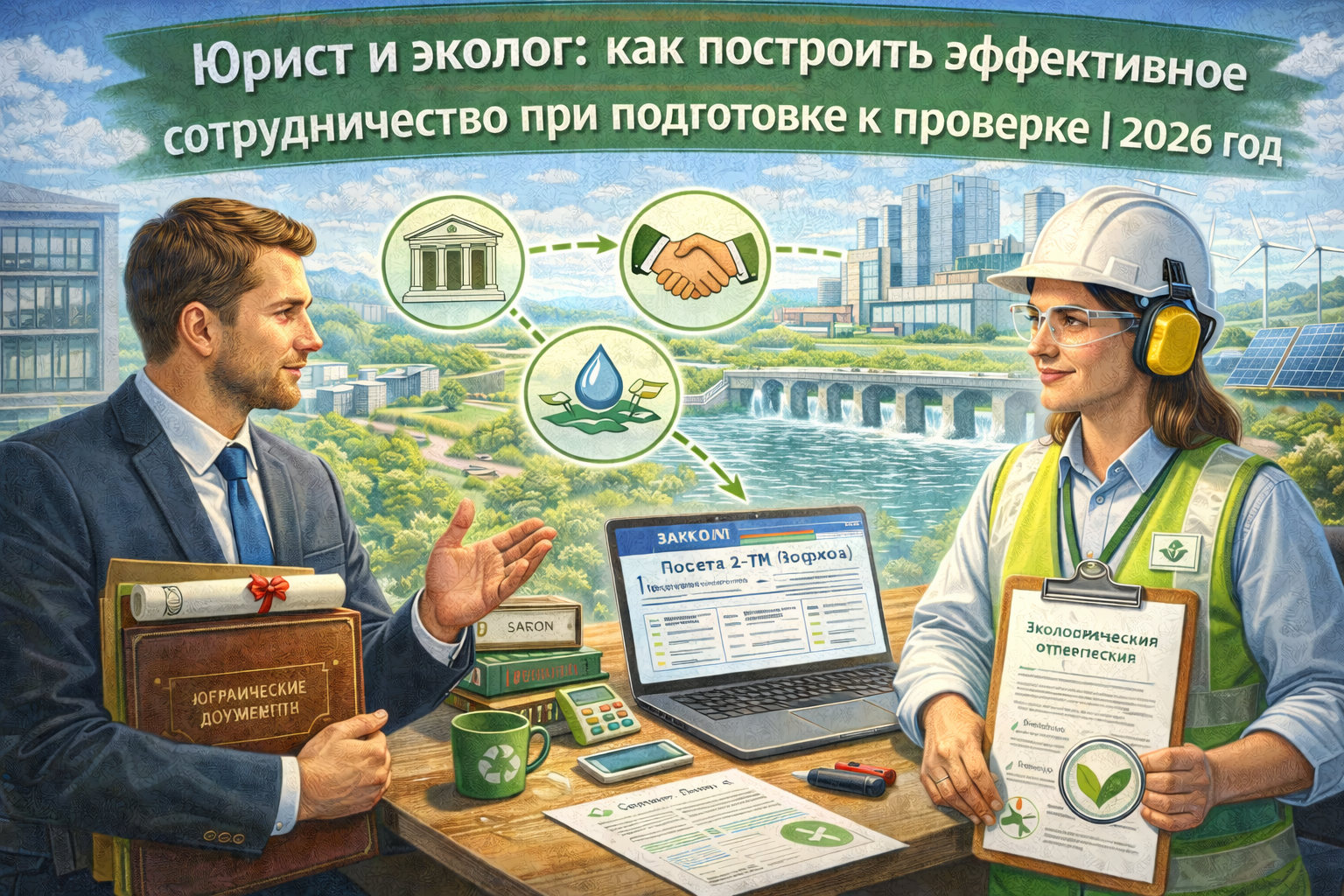 Юрист и эколог: как построить эффективное сотрудничество при подготовке к проверке | 2026 год