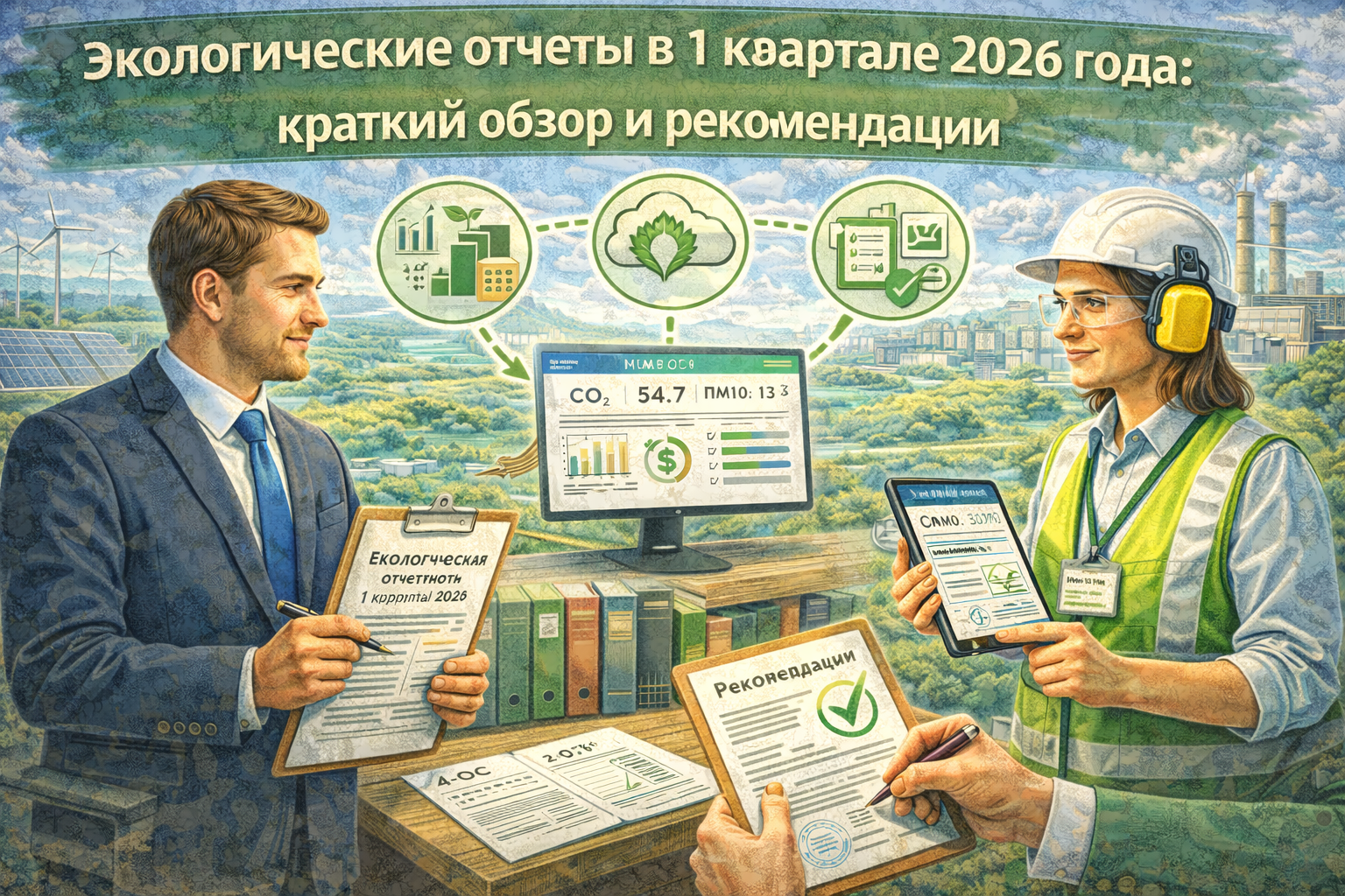 Экологические отчеты в 1 квартале 2026 года: краткий обзор и рекомендации