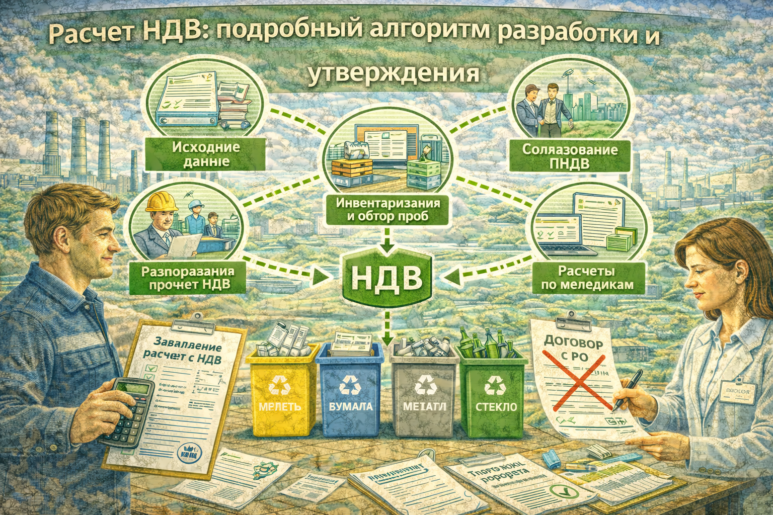 Расчет НДВ: подробный алгоритм разработки и утверждения