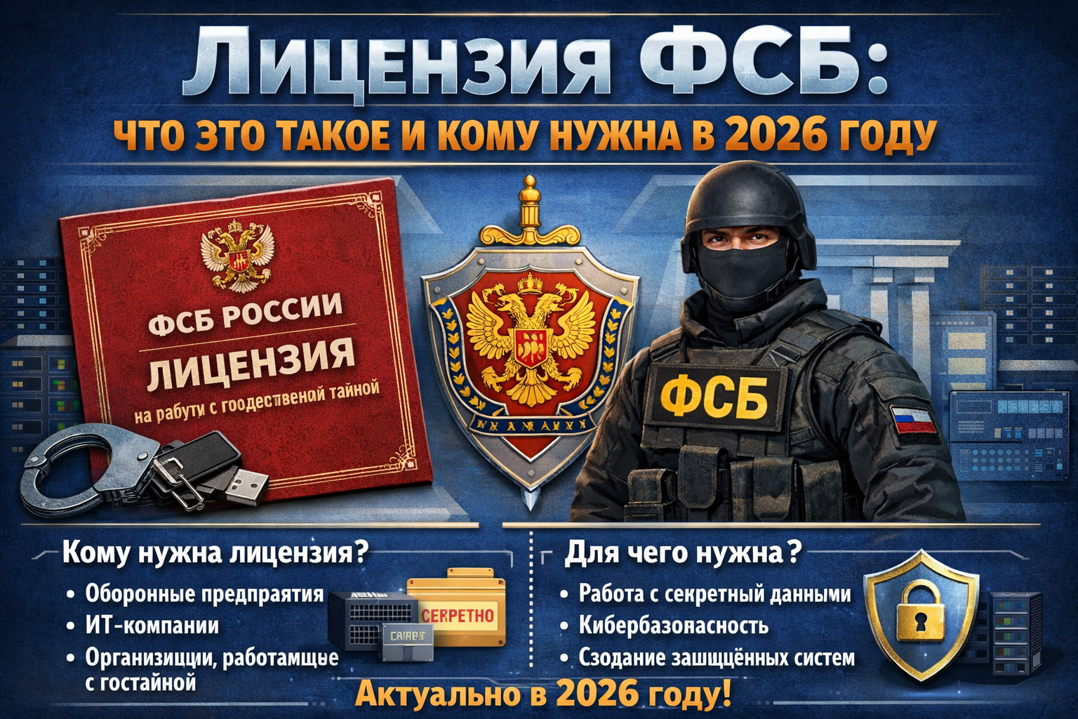 Лицензия ФСБ: что это такое и кому нужна