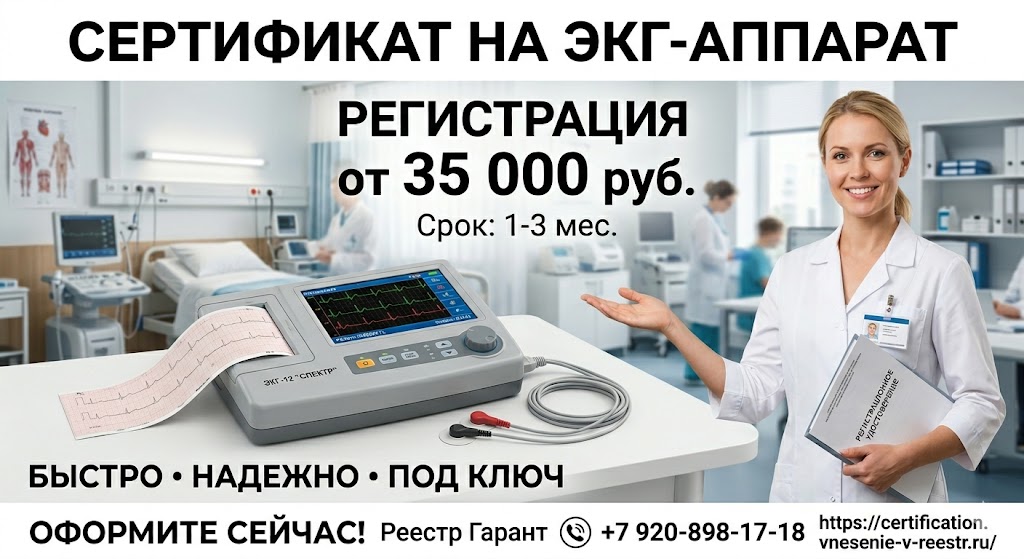Сертификат ЭКГ: что подтверждает ЭКГ-рейтинг и как применять ГОСТ Р 71198-2023