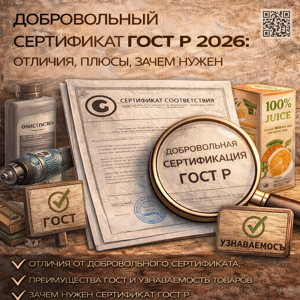 Добровольный Сертификат ГОСТ Р 2026: Отличия, Плюсы, Зачем нужен