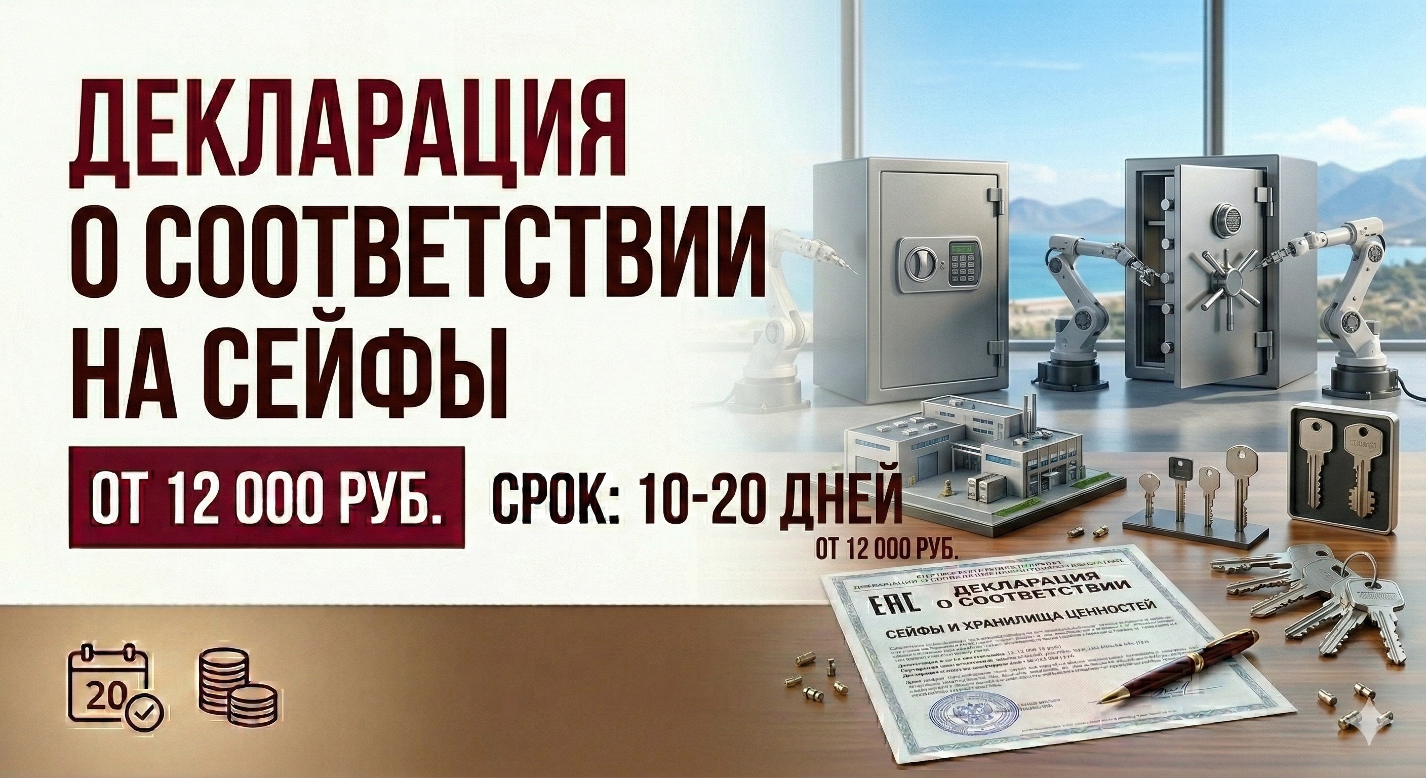 Сертификат на сейфы: какие документы нужны в России