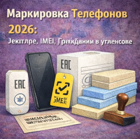 Маркировка Телефонов 2026: Знак EAC, IMEI, Требования к упаковке