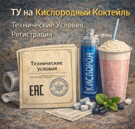 ТУ на Кислородный Коктейль 2026: Технические Условия, Регистрация