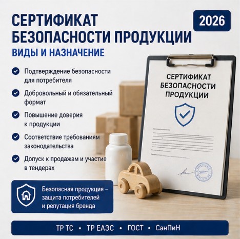 Сертификат безопасности продукции: виды, назначение и оформление в России