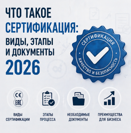 Что такое сертификация: виды, этапы и документы 2026