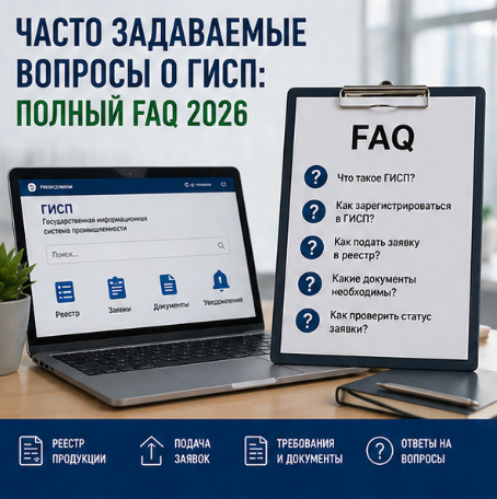 Часто задаваемые вопросы о ГИСП: полный FAQ 2026