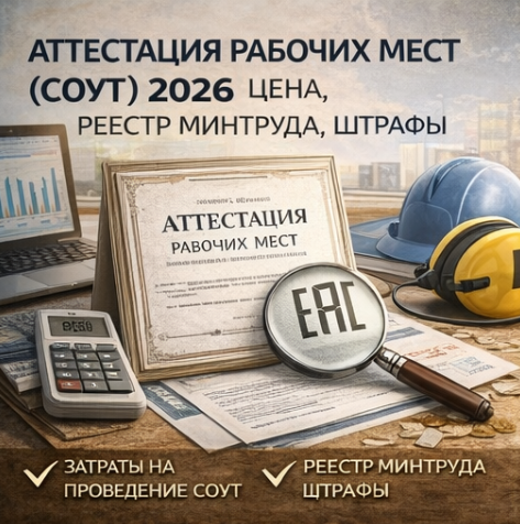 Аттестация Рабочих Мест (СОУТ) 2026: Цена, Реестр Минтруда, Штрафы