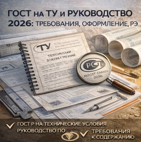 ГОСТ на ТУ и руководство по эксплуатации: требования и оформление РЭ