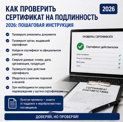 Как проверить сертификат на подлинность: пошаговая инструкция 2026