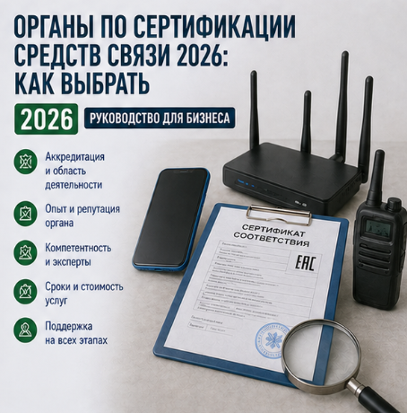 Органы по сертификации средств связи 2026: как выбрать