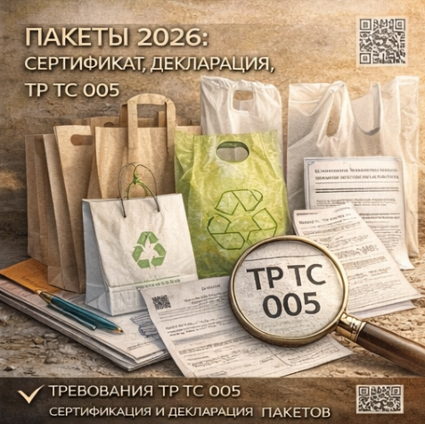 Пакеты 2026: Сертификат, Декларация, ТР ТС 005, Отказное письмо