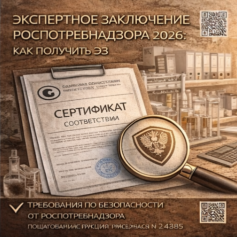 Экспертное заключение Роспотребнадзора 2026: Как получить ЭЗ