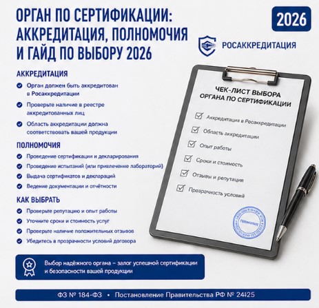 Орган по сертификации: аккредитация, полномочия и гайд по выбору 2026