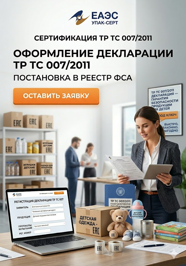 Декларация ТР ТС 007/2011