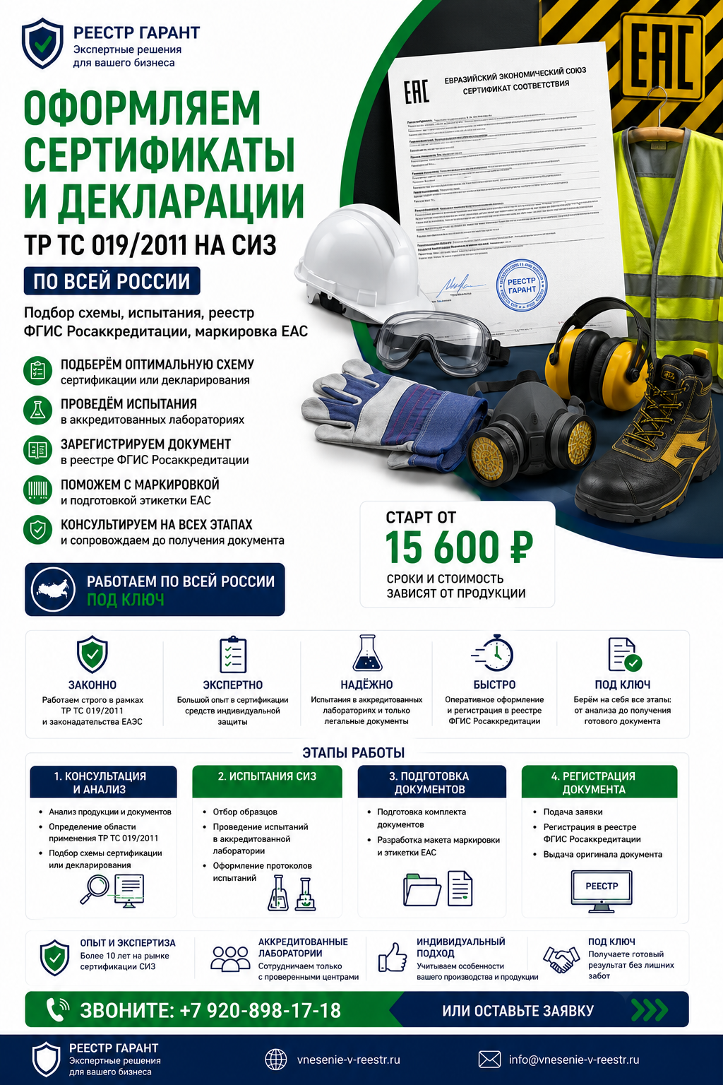 Сертификат ТР ТС 019/2011